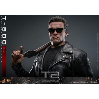 Terminator 2 Figura 1/6 Movie Masterpiece T-800 Battle 2.0 32 cm