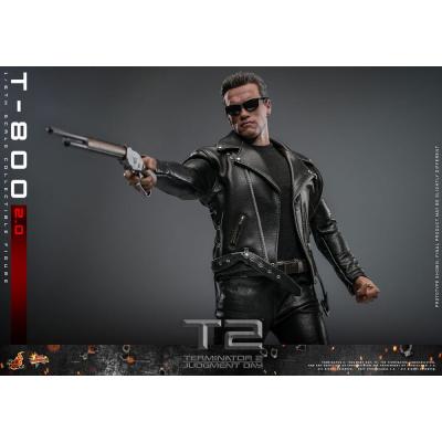 Terminator 2 Figura 1/6 Movie Masterpiece T-800 Battle 2.0 32 cm
