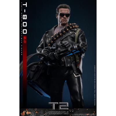 Terminator 2 Figura 1/6 Movie Masterpiece T-800 Battle 2.0 32 cm
