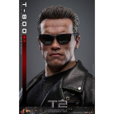 Terminator 2 Figura 1/6 Movie Masterpiece T-800 Battle 2.0 32 cm