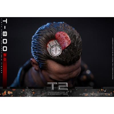 Terminator 2 Figura 1/6 Movie Masterpiece T-800 Battle 2.0 32 cm
