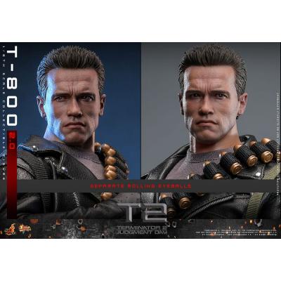 Terminator 2 Figura 1/6 Movie Masterpiece T-800 Battle 2.0 32 cm