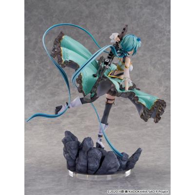 Sword Art Online PVC SHIBUYA SCRAMBLE FIGURE 1/7 Sinon Crystal Dress Ver. 29 cm