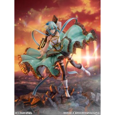 Sword Art Online PVC SHIBUYA SCRAMBLE FIGURE 1/7 Sinon Crystal Dress Ver. 29 cm