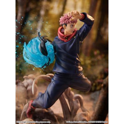 Jujutsu Kaisen Estatua PVC SHIBUYA SCRAMBLE FIGURE 1/7 Yuji Itadori 31 cm