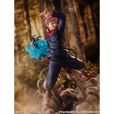 Jujutsu Kaisen Estatua PVC SHIBUYA SCRAMBLE FIGURE 1/7 Yuji Itadori 31 cm