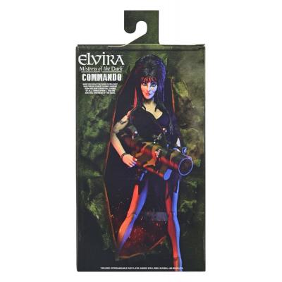 Elvira, reina de las tinieblas Figura Clothed Commando Elvira 20 cm