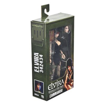 Elvira, reina de las tinieblas Figura Clothed Commando Elvira 20 cm