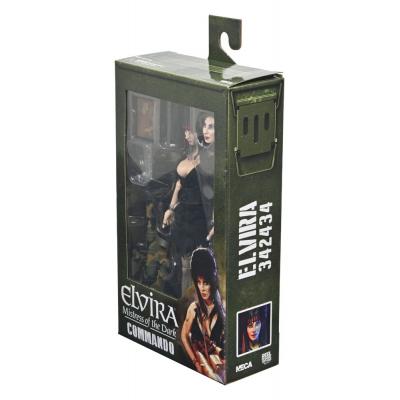 Elvira, reina de las tinieblas Figura Clothed Commando Elvira 20 cm