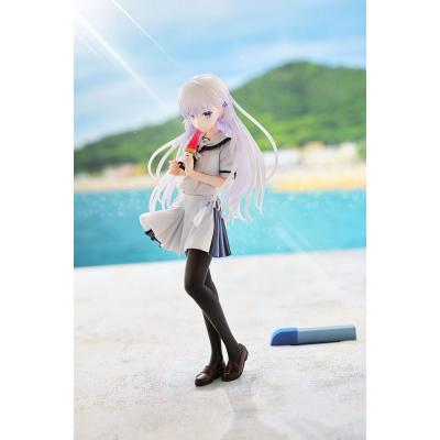 Summer Pockets REFLECTION BLUE Estatue PVC 1/7 Shiroha Naruse 24 cm