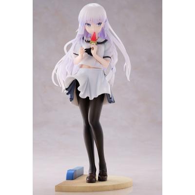Summer Pockets REFLECTION BLUE Estatue PVC 1/7 Shiroha Naruse 24 cm