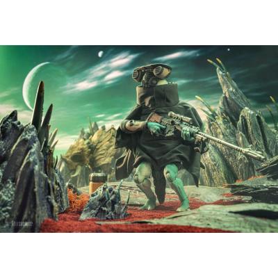 Cosmic Legions: OxKrewe Book Two Harrow Zone Figura AhgCha (Deluxe) 18 cm