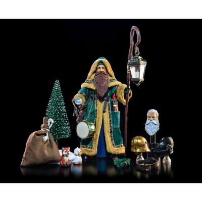 Figura Obscura Figura Father Christmas Green Robes