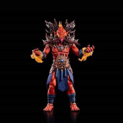 Mythic Legions: Reign of the Beasts Figura J'hennem Brute Scale