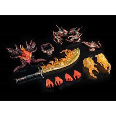 Mythic Legions: Reign of the Beasts Figura J'hennem Brute Scale