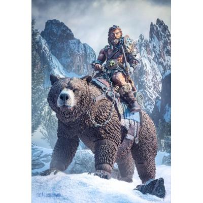 Mythic Legions: Rising Sons Figura Bodvar (Bear Mount) 15 cm