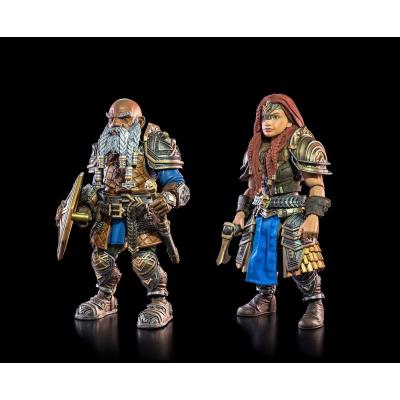 Mythic Legions: Rising Sons Pack de 2 Figuras Exiles From Under the Mountain 15 cm