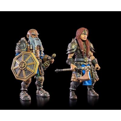 Mythic Legions: Rising Sons Pack de 2 Figuras Exiles From Under the Mountain 15 cm