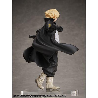 Tokyo Revengers Set de Estatua y Anillo PVC 1/8 Manjiro Sano 21 cm - talla de anillo 17