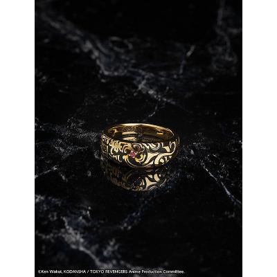 Tokyo Revengers Set de Estatua y Anillo PVC 1/8 Manjiro Sano 21 cm - talla de anillo 17