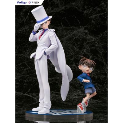 Detective Conan F:NEX estatua PVC 1/7 Conan Edogawa & Kid the Phantom Thief 29 cm