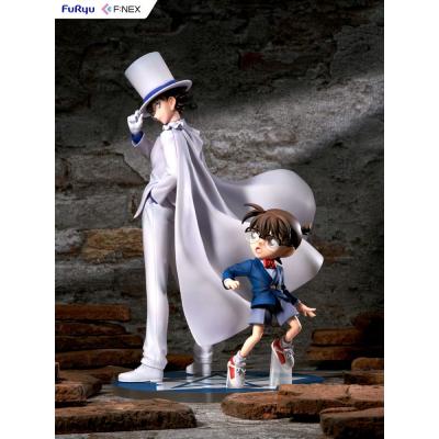 Detective Conan F:NEX estatua PVC 1/7 Conan Edogawa & Kid the Phantom Thief 29 cm