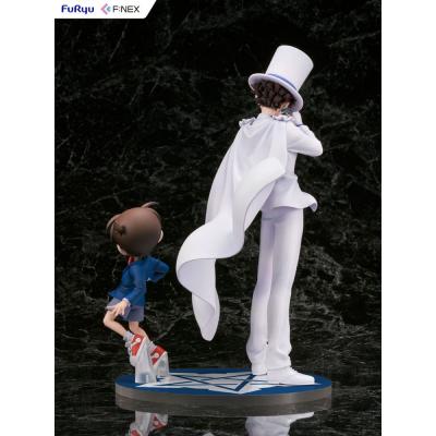 Detective Conan F:NEX estatua PVC 1/7 Conan Edogawa & Kid the Phantom Thief 29 cm