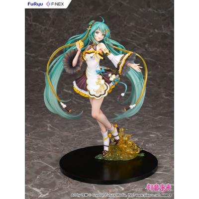 Hatsune Miku F:NEX estatua PVC 1/7 Hatsune Miku Mid-Autumn Festival Ver. 27 cm