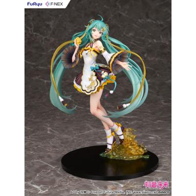 Hatsune Miku F:NEX estatua PVC 1/7 Hatsune Miku Mid-Autumn Festival Ver. 27 cm