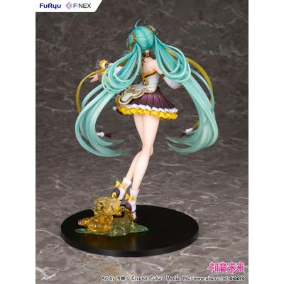 Hatsune Miku F:NEX estatua PVC 1/7 Hatsune Miku Mid-Autumn Festival Ver. 27 cm