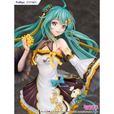 Hatsune Miku F:NEX estatua PVC 1/7 Hatsune Miku Mid-Autumn Festival Ver. 27 cm