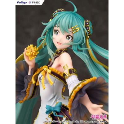 Hatsune Miku F:NEX estatua PVC 1/7 Hatsune Miku Mid-Autumn Festival Ver. 27 cm