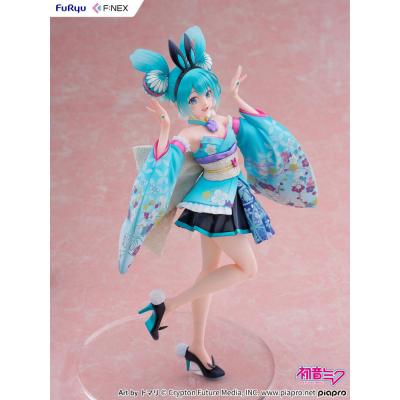 Hatsune Miku F:NEX estatua PVC 1/7 Hatsune Miku Wa-bunny 27 cm