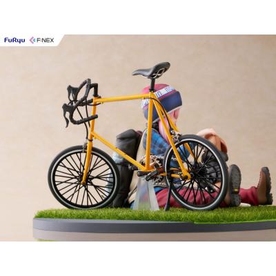 Laid Back Camp F:NEX estatua PVC 1/7 Nadeshiko Kagamihara 13 cm