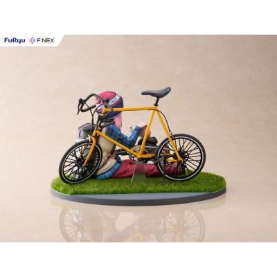 Laid Back Camp F:NEX estatua PVC 1/7 Nadeshiko Kagamihara 13 cm