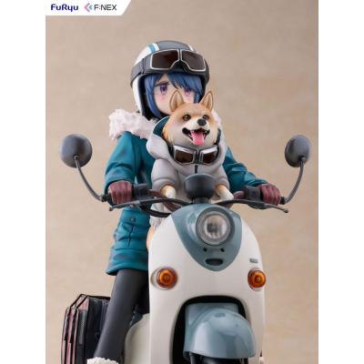 Laid Back Camp F:NEX estatua PVC 1/7 Rin Shima 20 cm