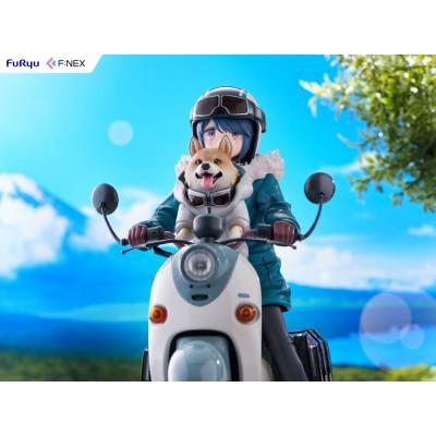 Laid Back Camp F:NEX estatua PVC 1/7 Rin Shima 20 cm