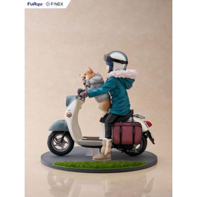 Laid Back Camp F:NEX estatua PVC 1/7 Rin Shima 20 cm