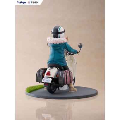 Laid Back Camp F:NEX estatua PVC 1/7 Rin Shima 20 cm