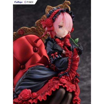 Re:ZERO -Starting Life in Another World F:NEX estatua PVC 1/7 Ram Gothic Ver. 20 cm