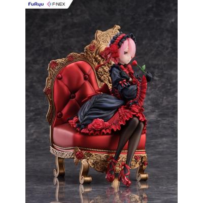 Re:ZERO -Starting Life in Another World F:NEX estatua PVC 1/7 Ram Gothic Ver. 20 cm