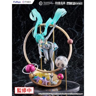 Hatsune Miku F:NEX estatua PVC 1/7 Miku with You 2024 Ver. 29 cm