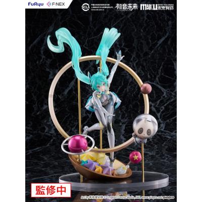 Hatsune Miku F:NEX estatua PVC 1/7 Miku with You 2024 Ver. 29 cm