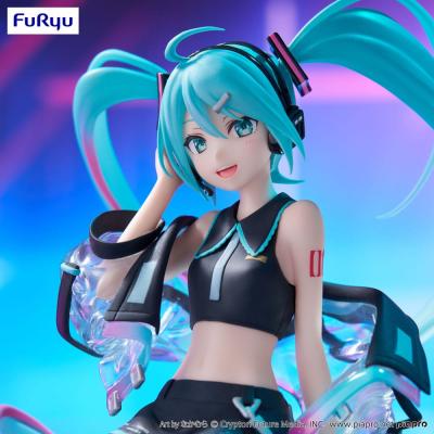 Hatsune Miku Estatua PVC Noodle Stopper Neon Cyber 16 cm