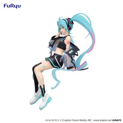 Hatsune Miku Estatua PVC Noodle Stopper Neon Cyber 16 cm