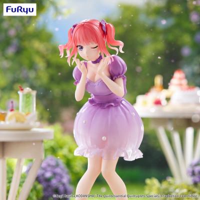 The Quintessential Quintuplets Estatua PVC Trio-Try-iT Nakano Nino Pastel Dress Ver. 21 cm