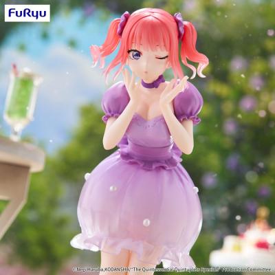 The Quintessential Quintuplets Estatua PVC Trio-Try-iT Nakano Nino Pastel Dress Ver. 21 cm