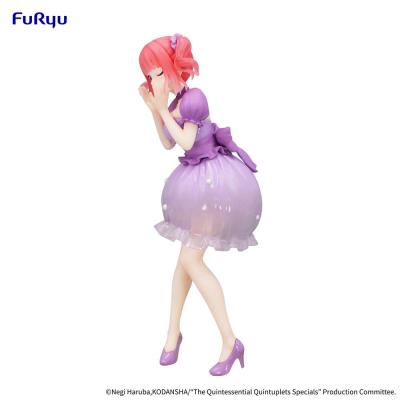 The Quintessential Quintuplets Estatua PVC Trio-Try-iT Nakano Nino Pastel Dress Ver. 21 cm
