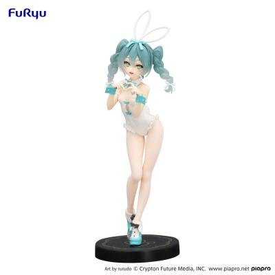 Hatsune Miku Estatua PVC BiCute Miku Rurudo White Color Ver. 27 cm
