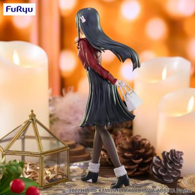 Rascal Does Not Dream of Bunny Girl Senpai Trio-Try-iT Estatua PVC Mai Sakurajima Winter Outfit Ver. 21 cm